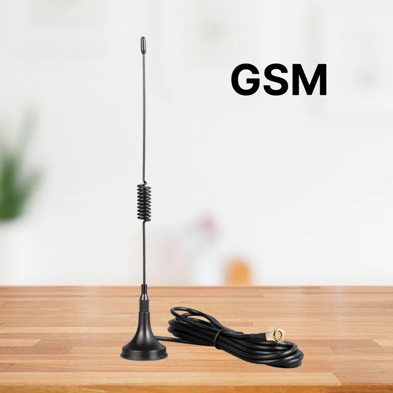 L’antenna GSM esterna con il cavo da tre metri.